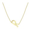 Letter R Silver Necklace SPE-5532